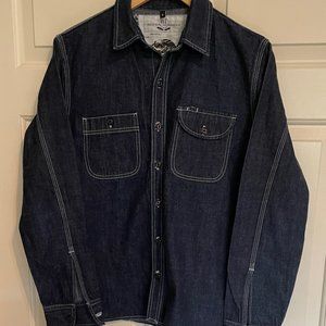 Rogue Territory Selvedge Denim Workshirt S-M